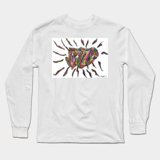 Melting Into The Colour Long Sleeve T-Shirt